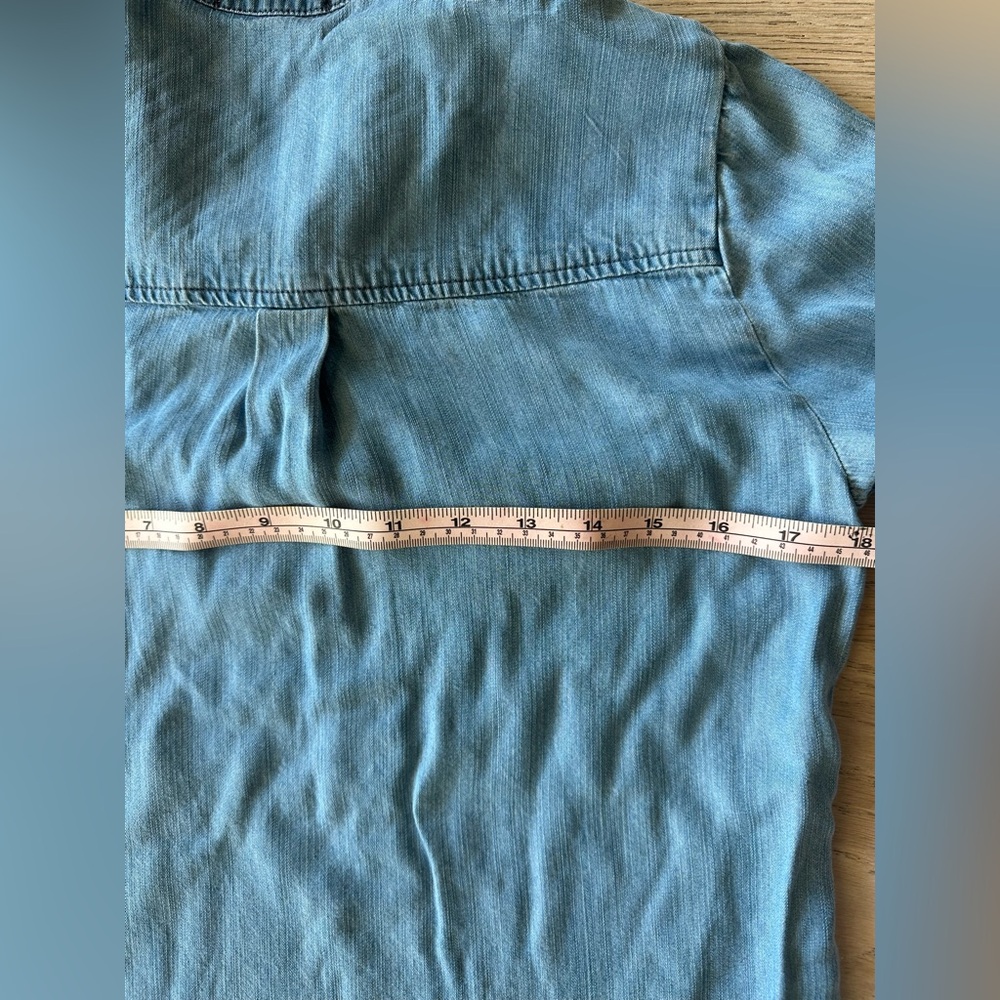 Be Cool Tencel And Rayon Denim Tunic - Picture 6 of 9